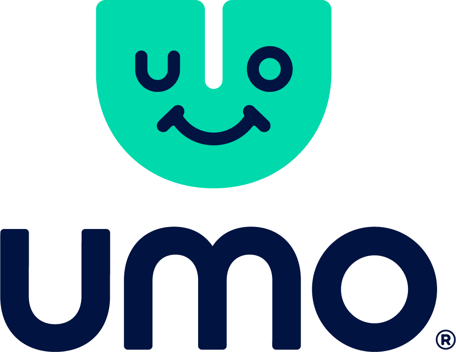 Logo for UMO which is the new BC transit payment provided that students register with to get their free bus pass (u-pass)