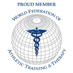 World Federation Athletic Training and Therapy Logo