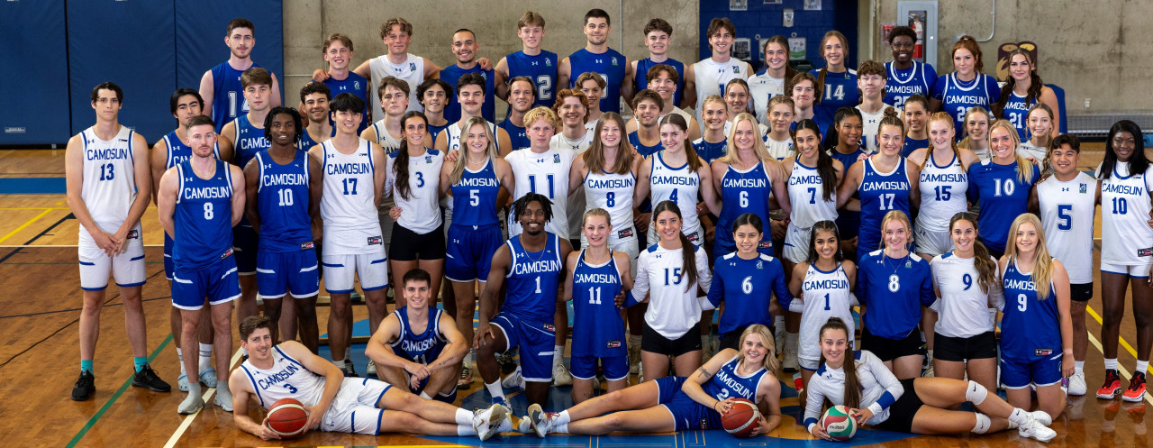 Chargers men's and women's BB and VB teams
